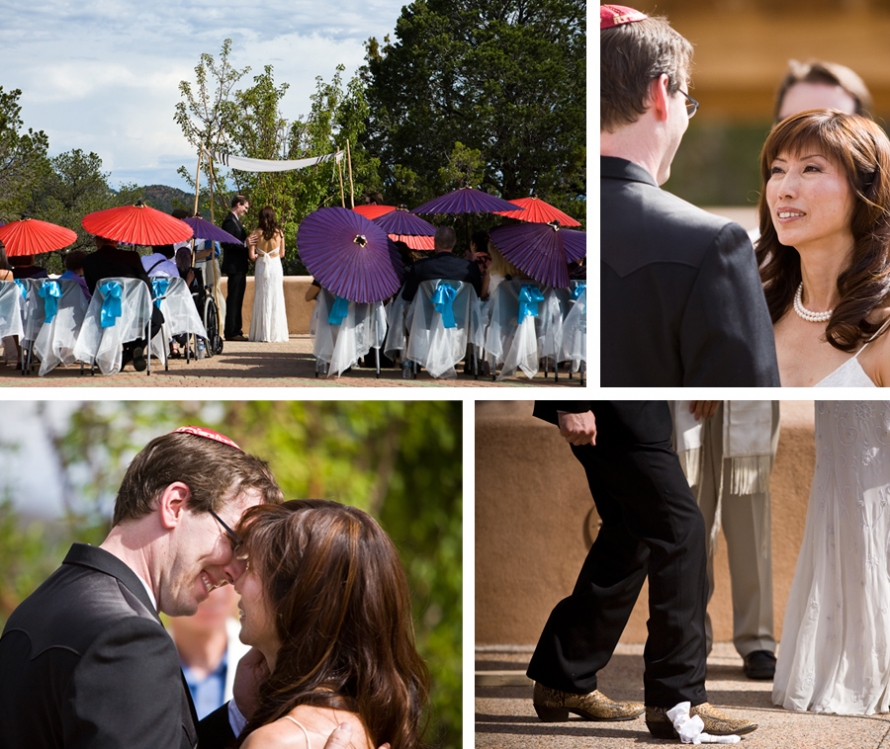 Santa Fe Wedding-La Posada-Folk Art Museum