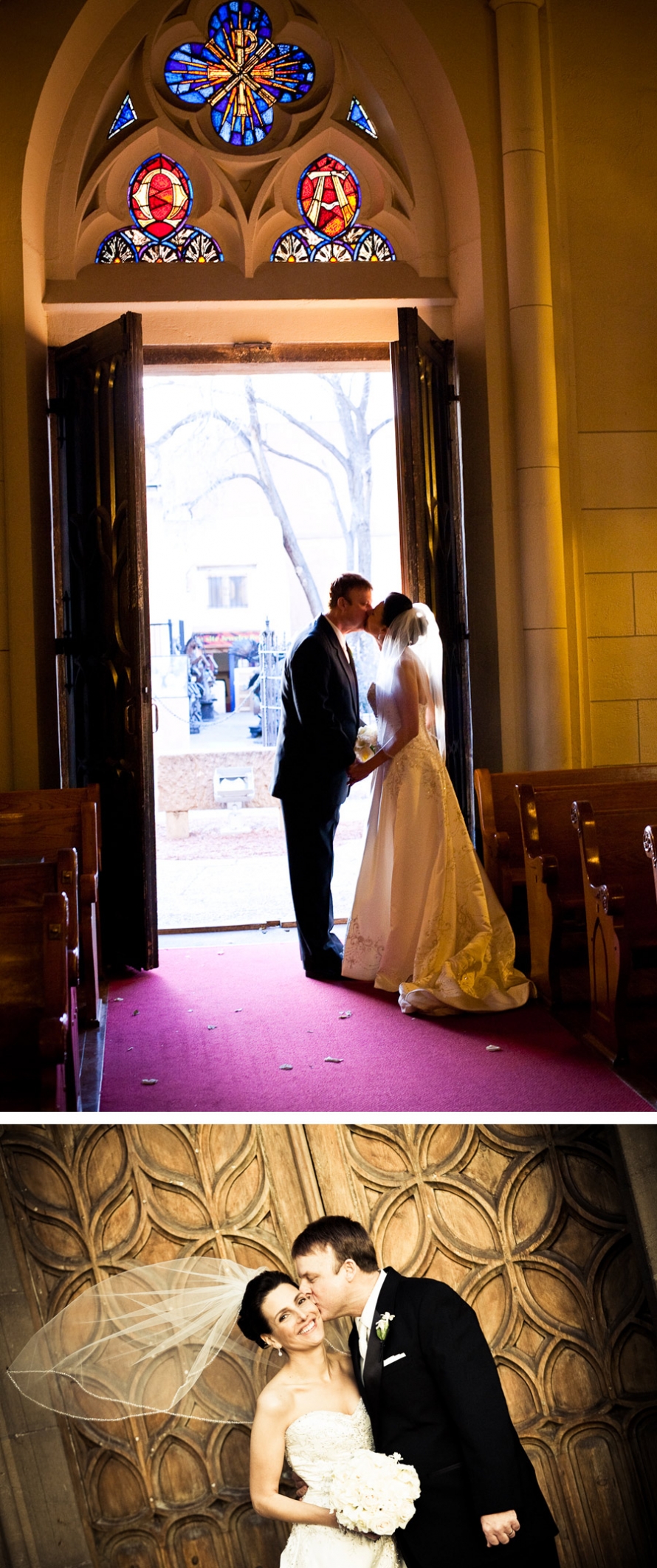 Loretto Chapel wedding