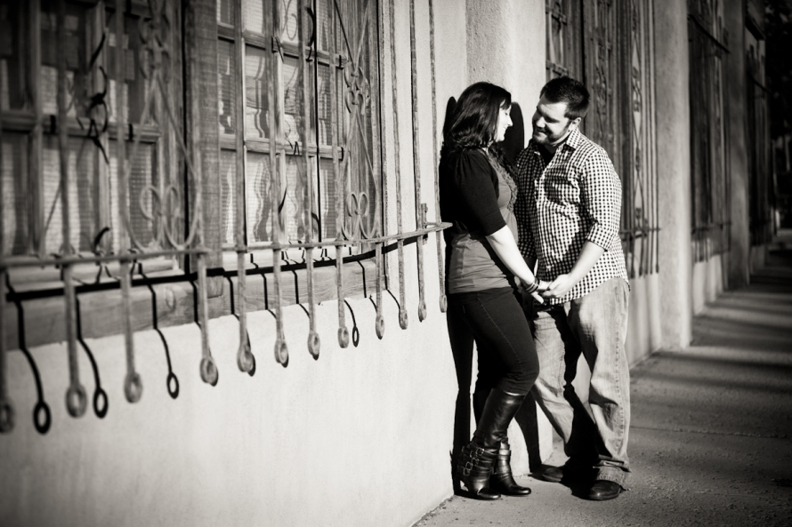 Engagement photos taken in Santa Fe